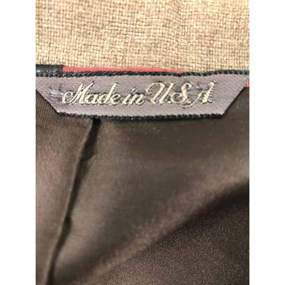 Vintage Levi's Blazer Sport Coat 42 Brown Wool 2 Button Single Vent Business 80s